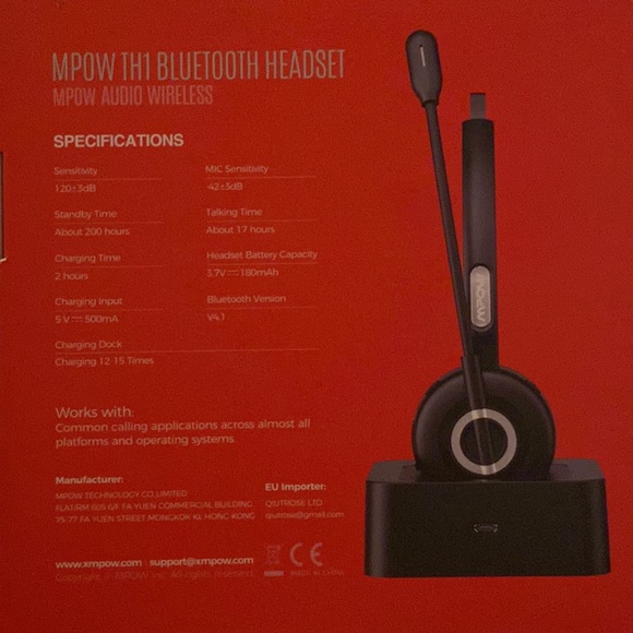 Bluetooth headset — connect 2 devices simultaneously - Picture 3 of 3